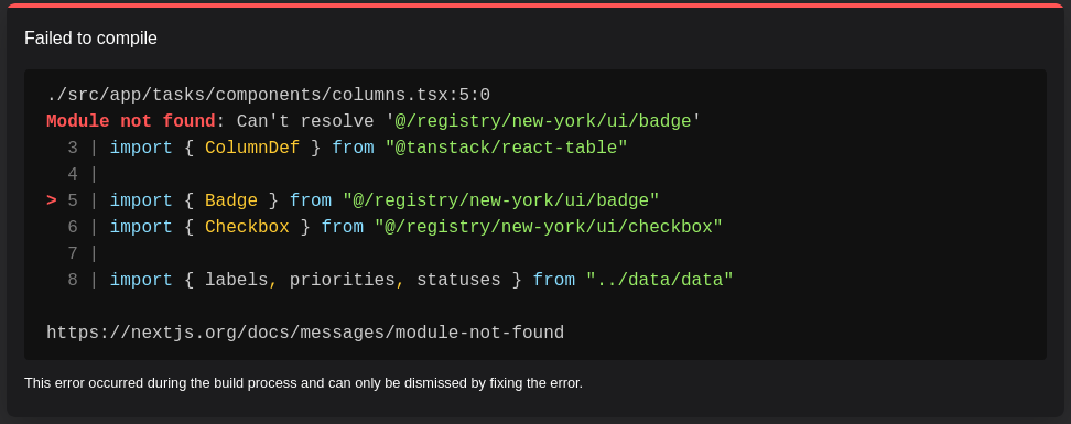 Nextjs can't resolve path error